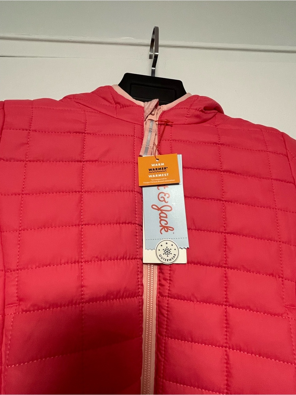 Cat & Jack Pink Fleece Hooded Jacket for Kids